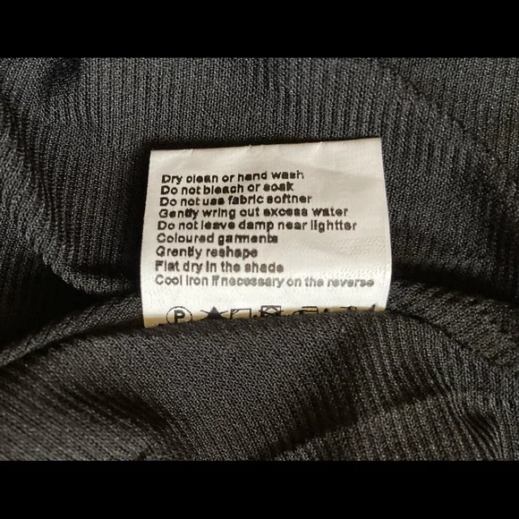 Paris, multicolored tunic, short dress, patchwork, uneven hem, stretchy, L - Picture 2 of 11